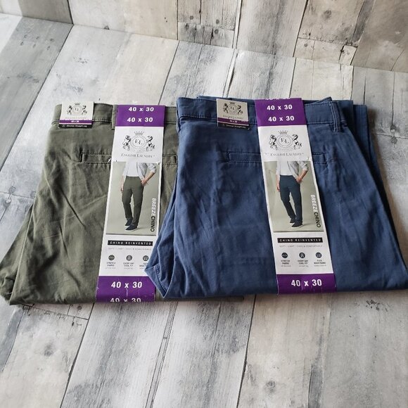 NWT (set of 2) English Laundry Men's Breeze Chino Pants – Size 40X30